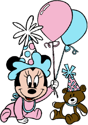 Free Disney Birthday Clipart and Disney Animated Gifs ...