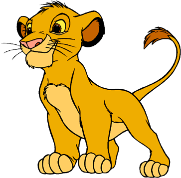 baby disney characters pictures. Baby Simba Clip Art and Disney