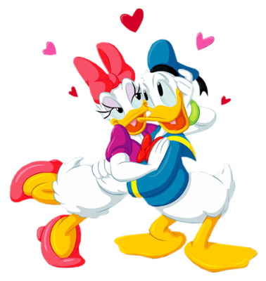 Donald Daisy Duck Love