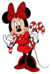 TN Christmas Minnie Mouse Candy Canes
